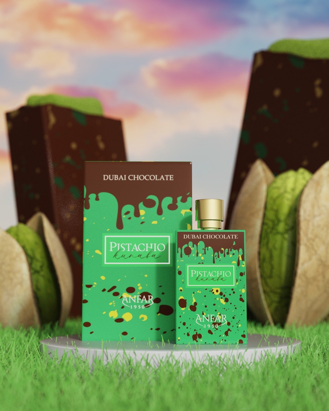 Perfume Pistachio Kunafa 80 ml ANFAR