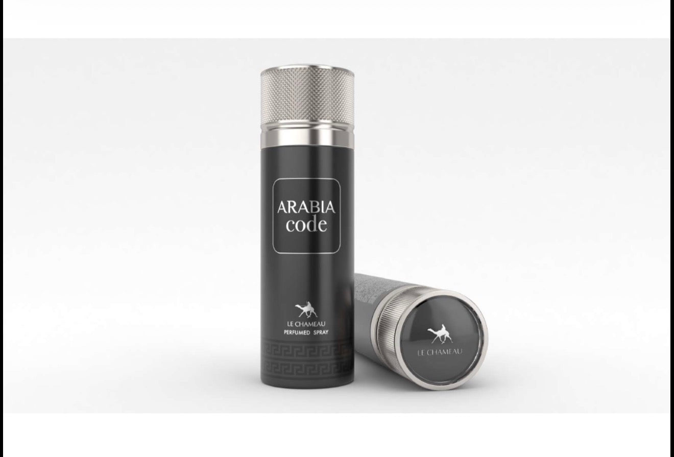 BODY SPRAY ARABIA CODE 12 UNIDADES 200ml
