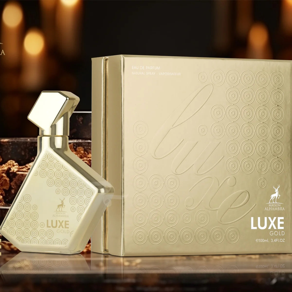 Luxe Gold EDP Perfume By Maison Alhambra