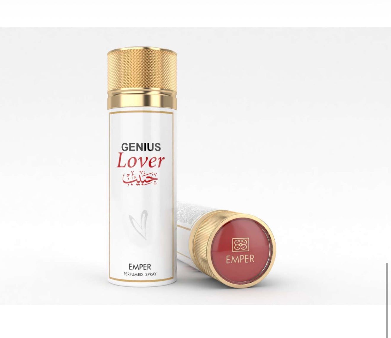 BODY SPRAY GENIUS LOVER 12 UNIDADES 200ml