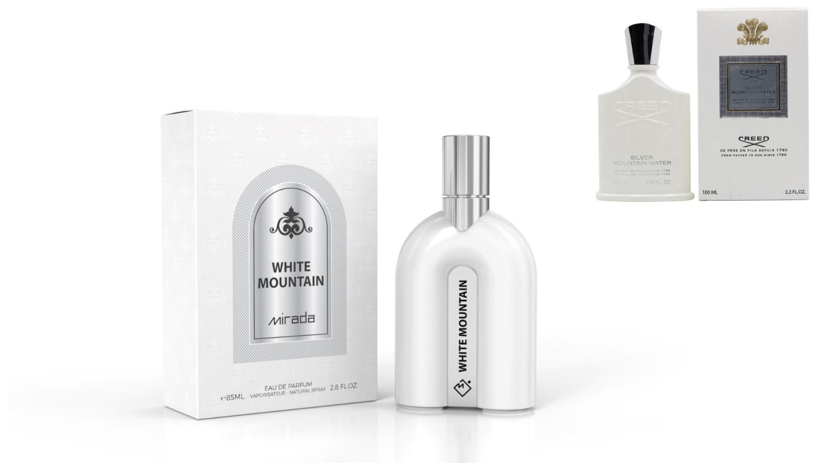 White Mountain (Unisex) - 85ML EDP By Mirada Perfumes✔️
