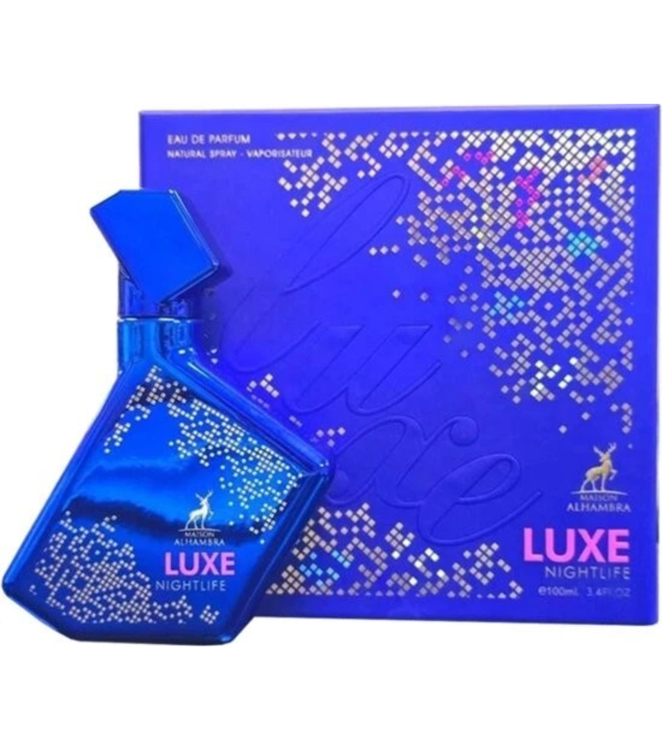 Maison Alhambra Luxe Nightlife 3.4oz 100ml Eau de Parfum