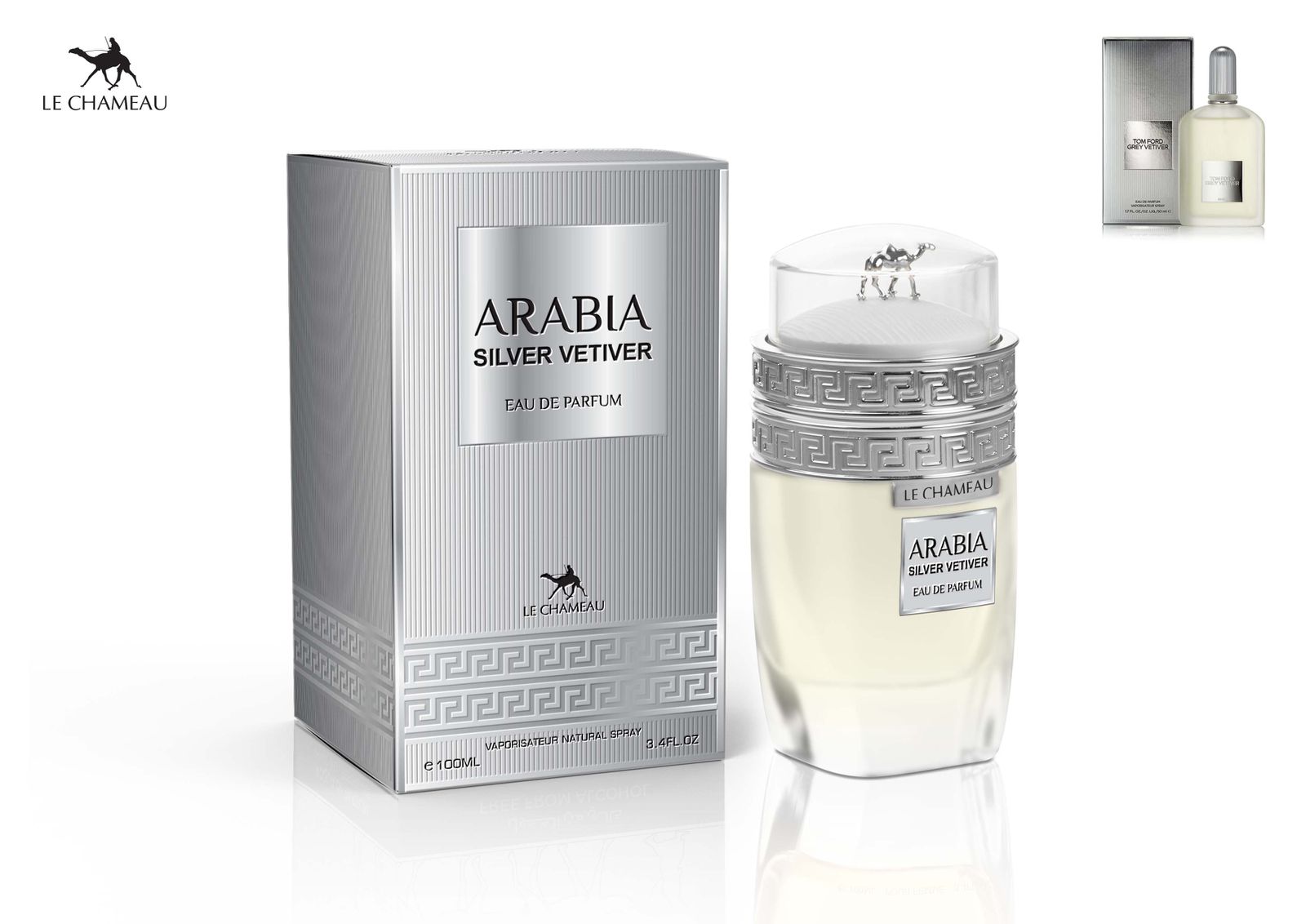 ARABIA SILVER VETIVER EAU DE PARFUM 100ml