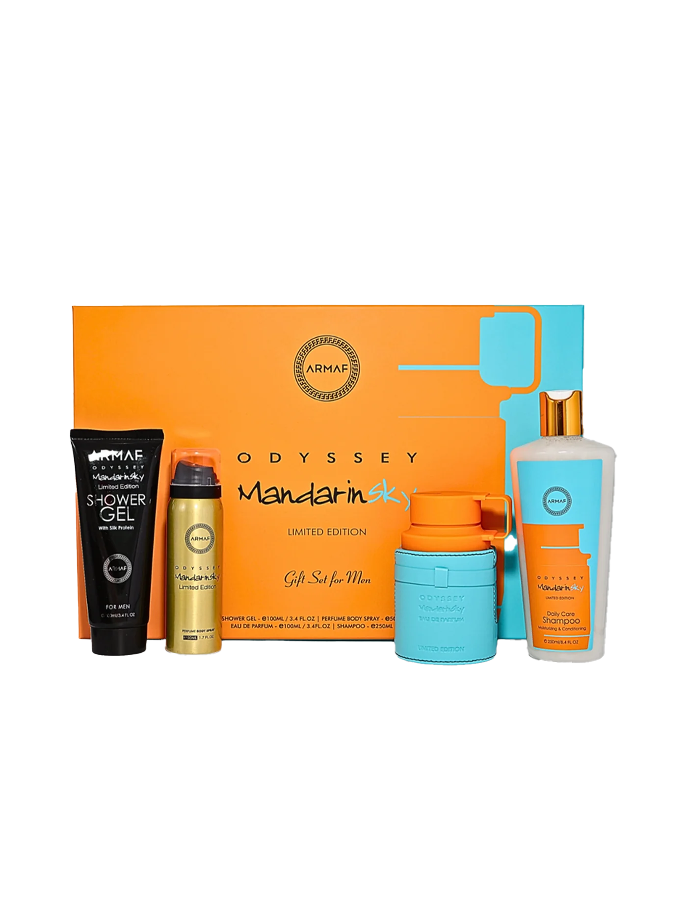 SET ODYSSEY MANDARÍN SKY 4 PIEZAS✔️