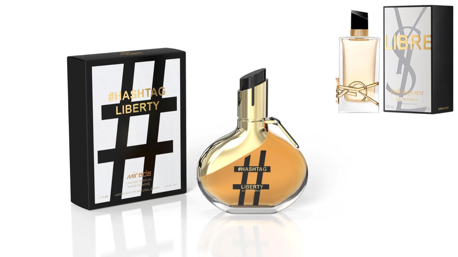 Hashtag Liberty (Pour Femme) - 85ML ( libre Ysl)