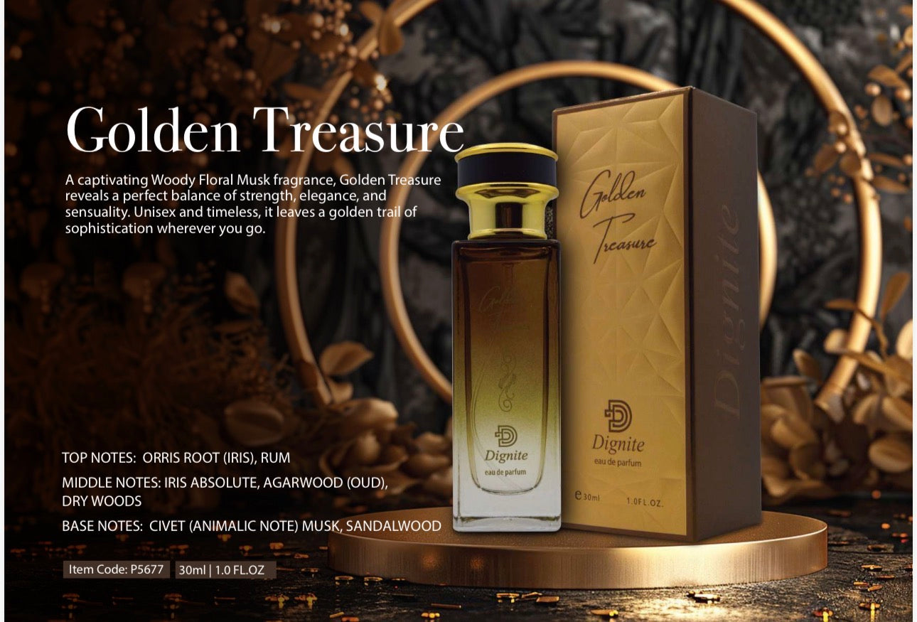 GOLDEN TREASURE PERFUME 30ml DIGNITE