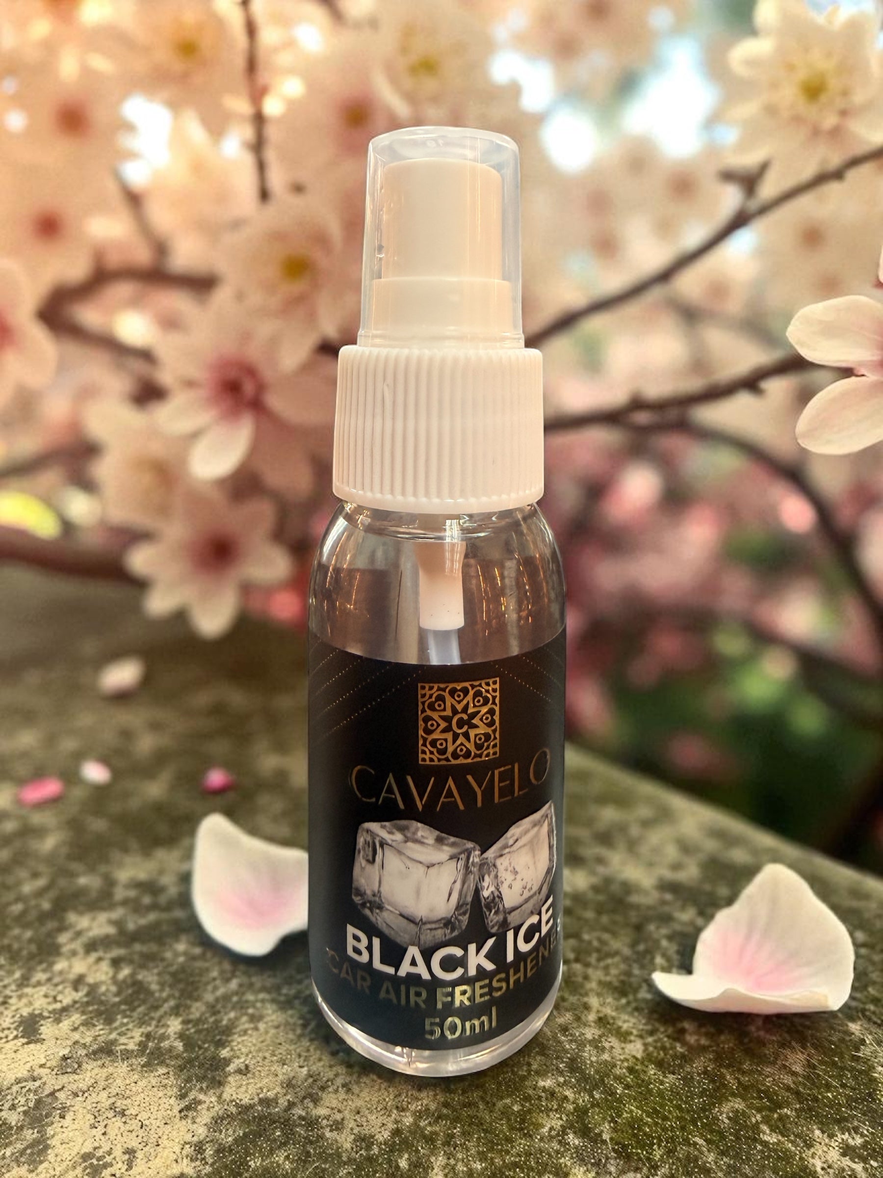 CAR AIR FRESHENER BLACK ICE 50ml