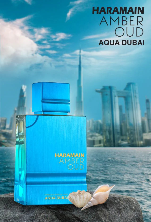 AL HARAMAIN AMBER OUD AQUA DUBAI UNISEX 3.4 OZ