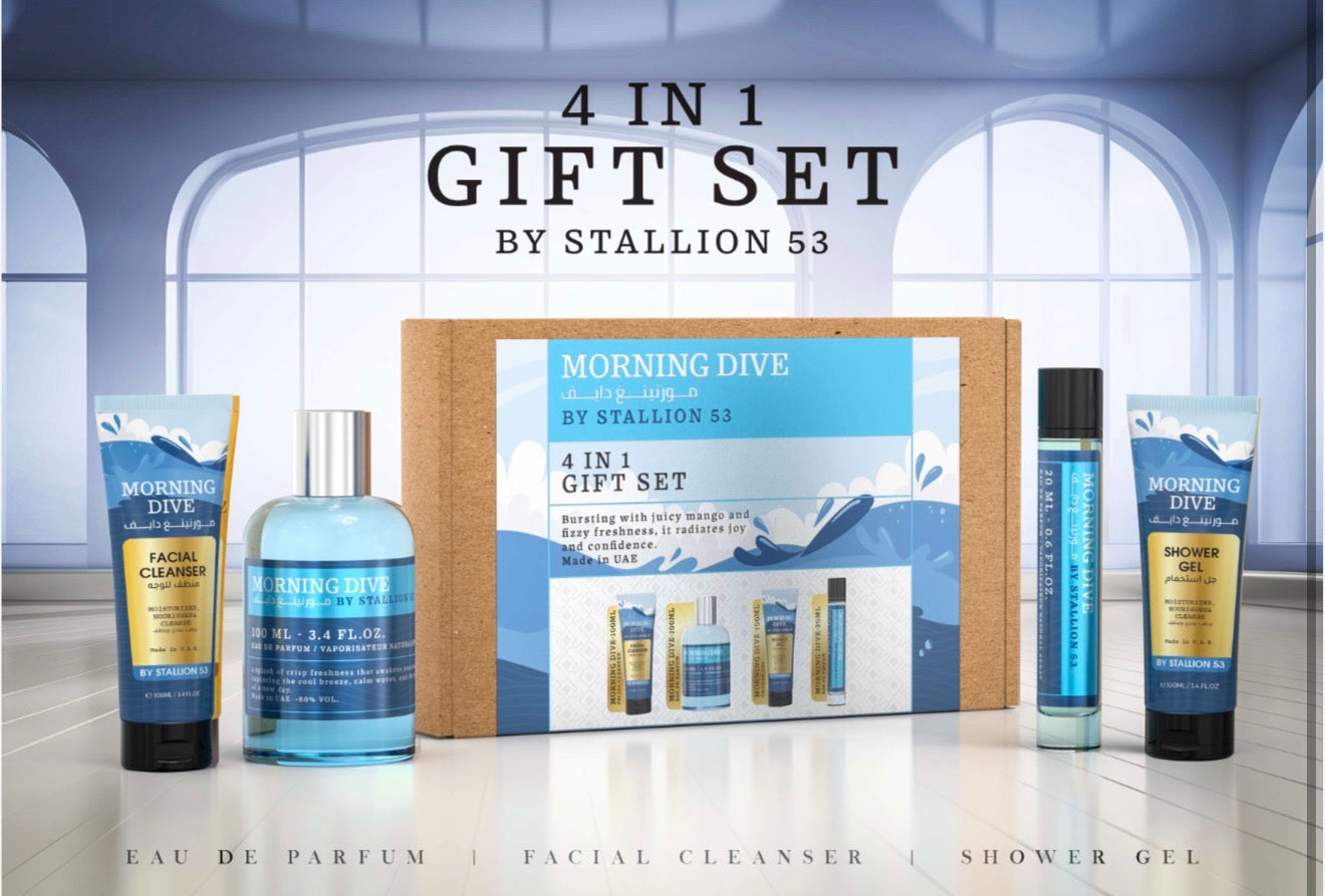 GIFT SET 4 IN 1 MORNING DIVE BY STALLION 53