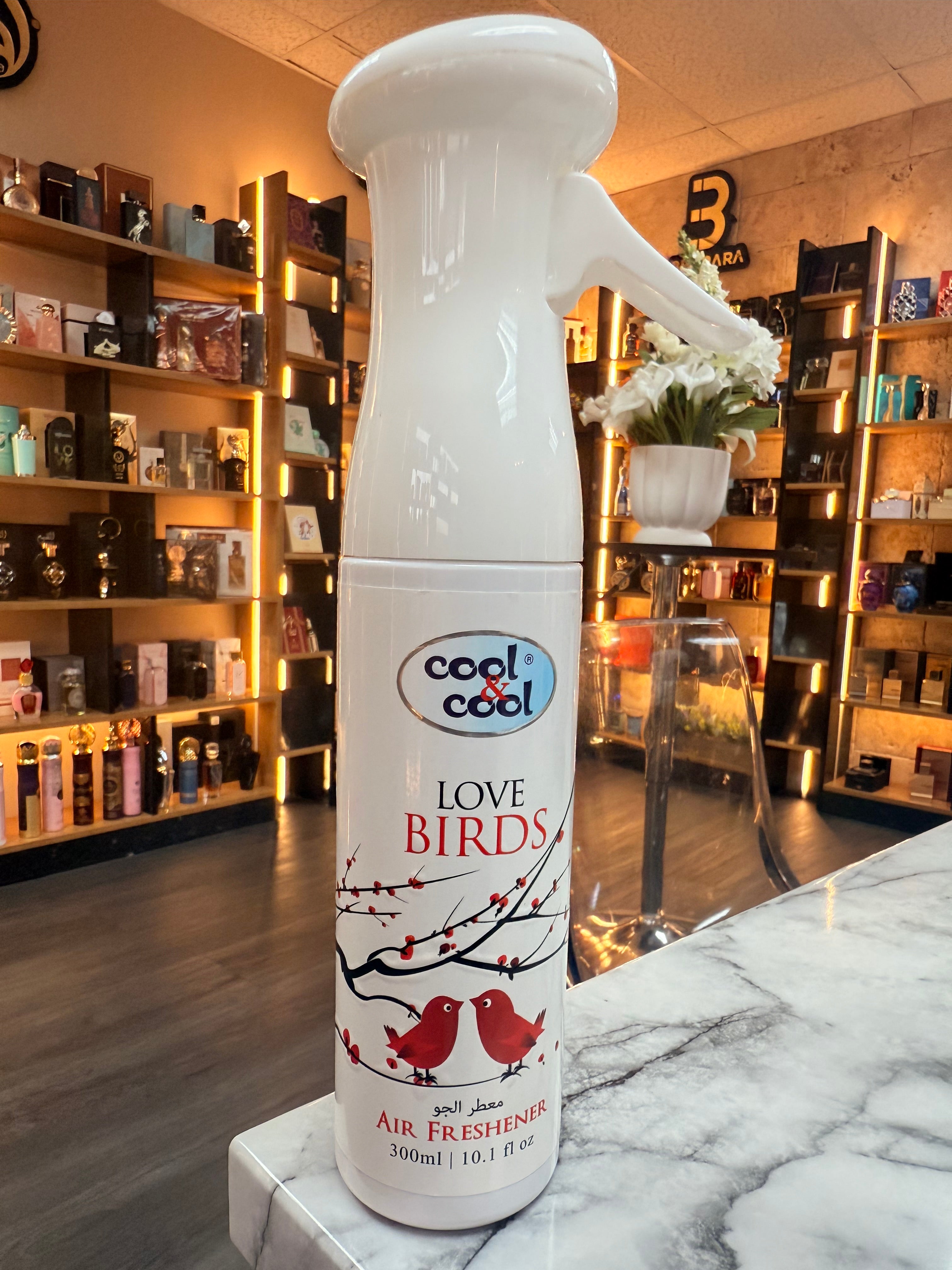 ROOM SPRAY LOVE BIRDS COOL & COOL 300ml