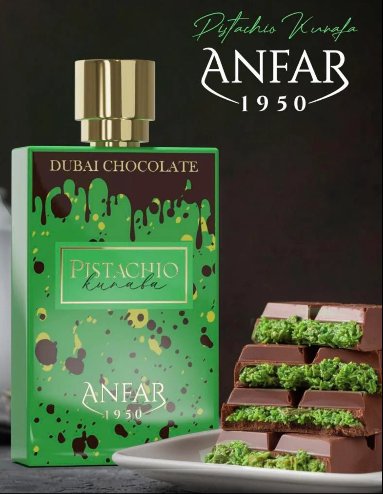 Perfume Pistachio Kunafa 80 ml ANFAR