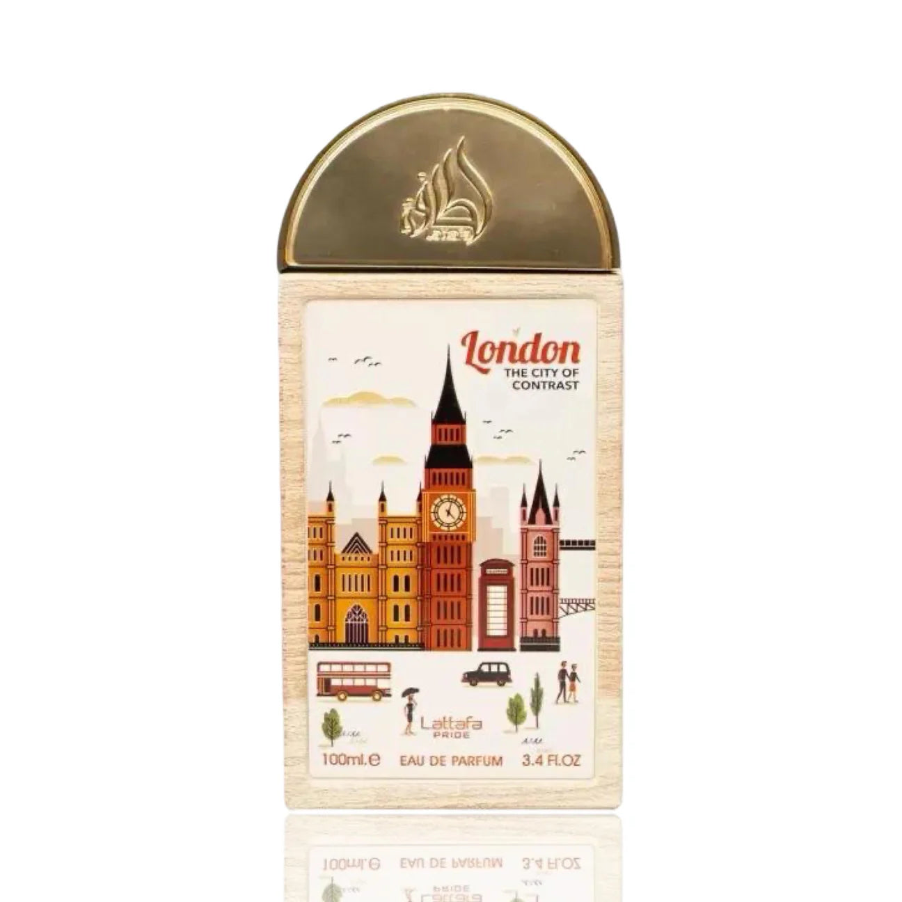 London The City Of Contrast | Eau De Parfum 100ml | by Lattafa Pride