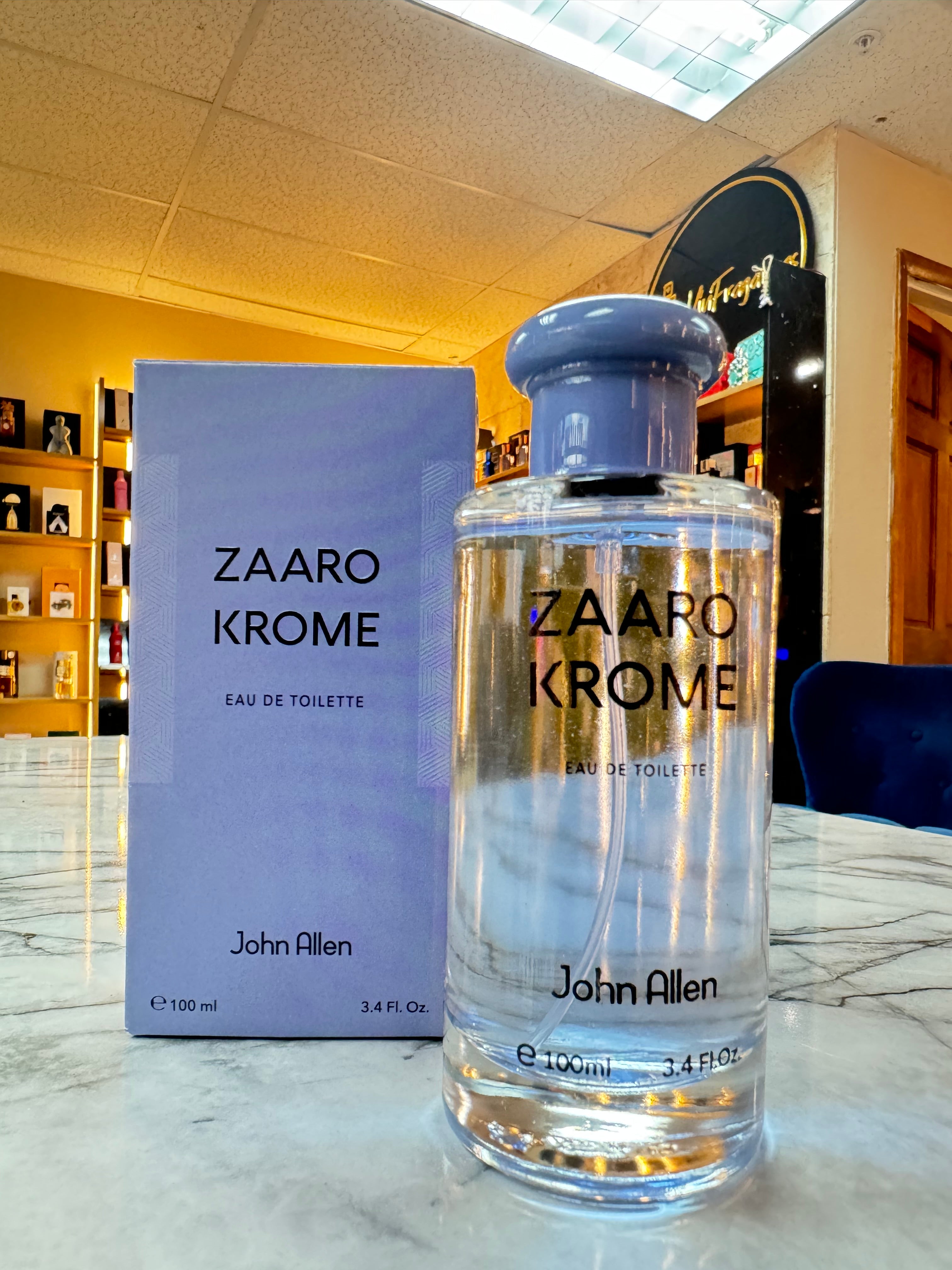 ZAARO KROME EAU 100ml John Allen