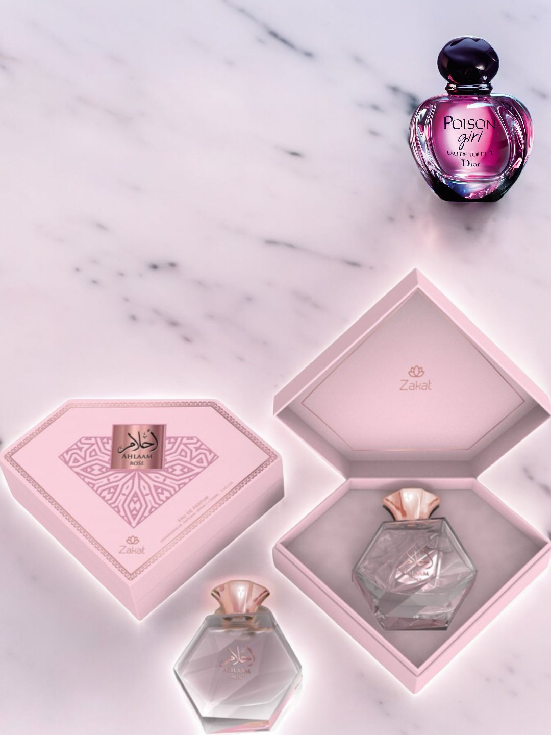 AHLAAM ROSE 100ml ZAKAT✔️