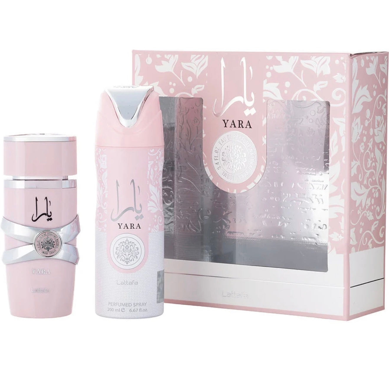 Lattafa Yara Set 2 pcs Edp 100 ml + Body Spray 200 ml
