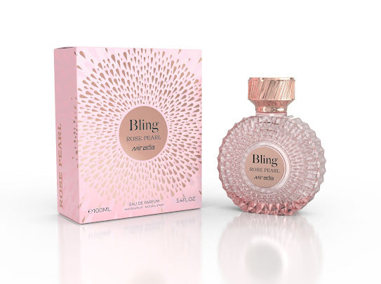 Bling Rose Pearl (Pour Femme) - 100ML ( 12PCS + 1 TESTER FREE)✔️