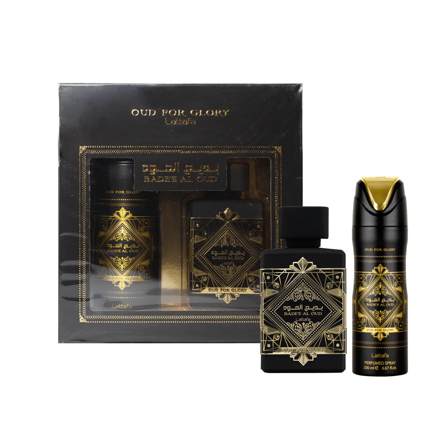 Badee Al Oud For Glory 2Pcs Set By Lattafa
