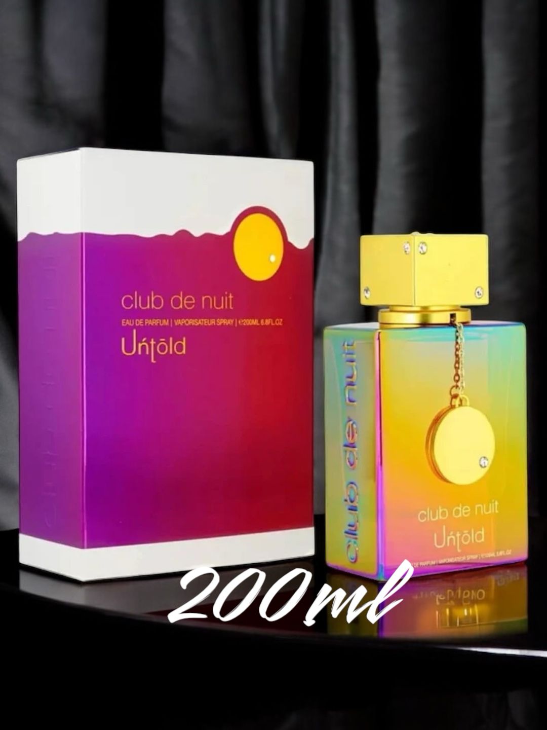 Club d Nuit Untold Eau de Parfum Spray , 6.8 Fl OZ