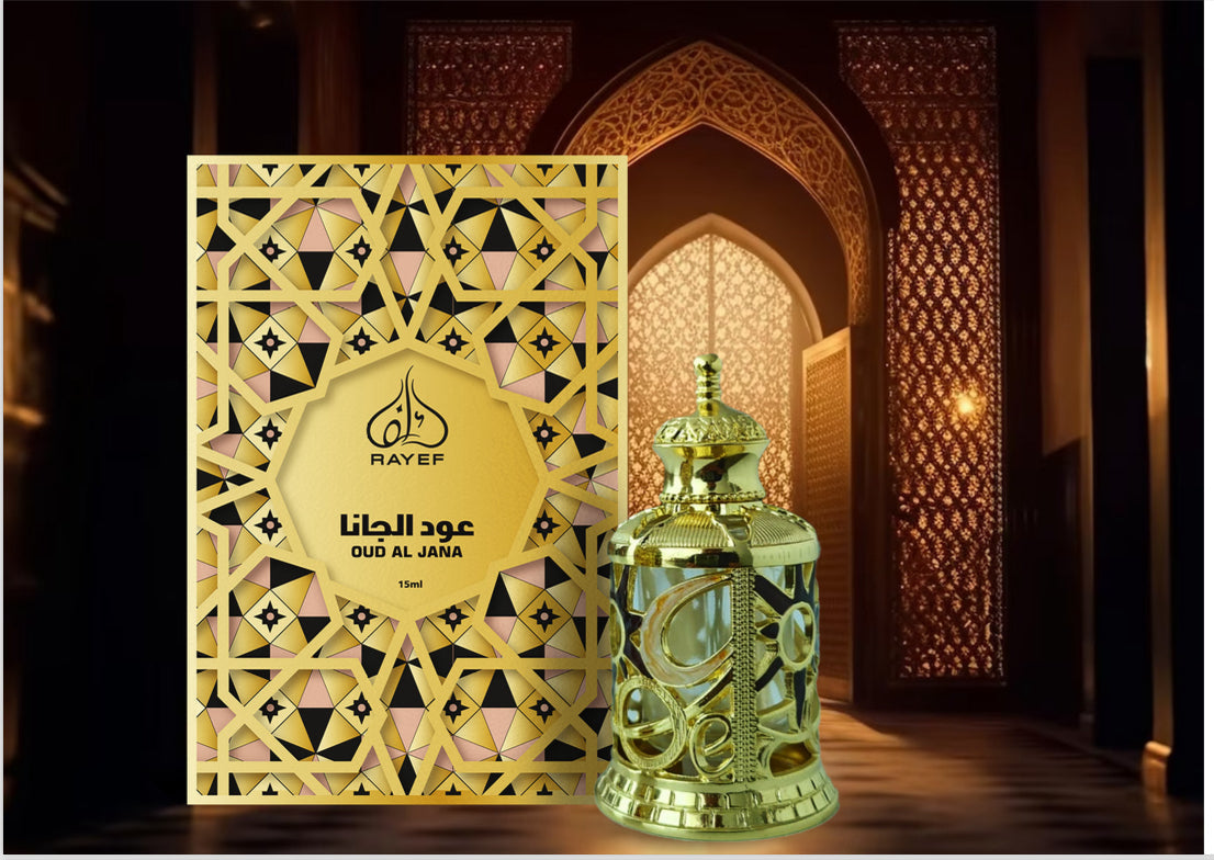 OUD AL JANA CONCENTRATED PERFUME ACEITE ( FUERTE AMADERADO )