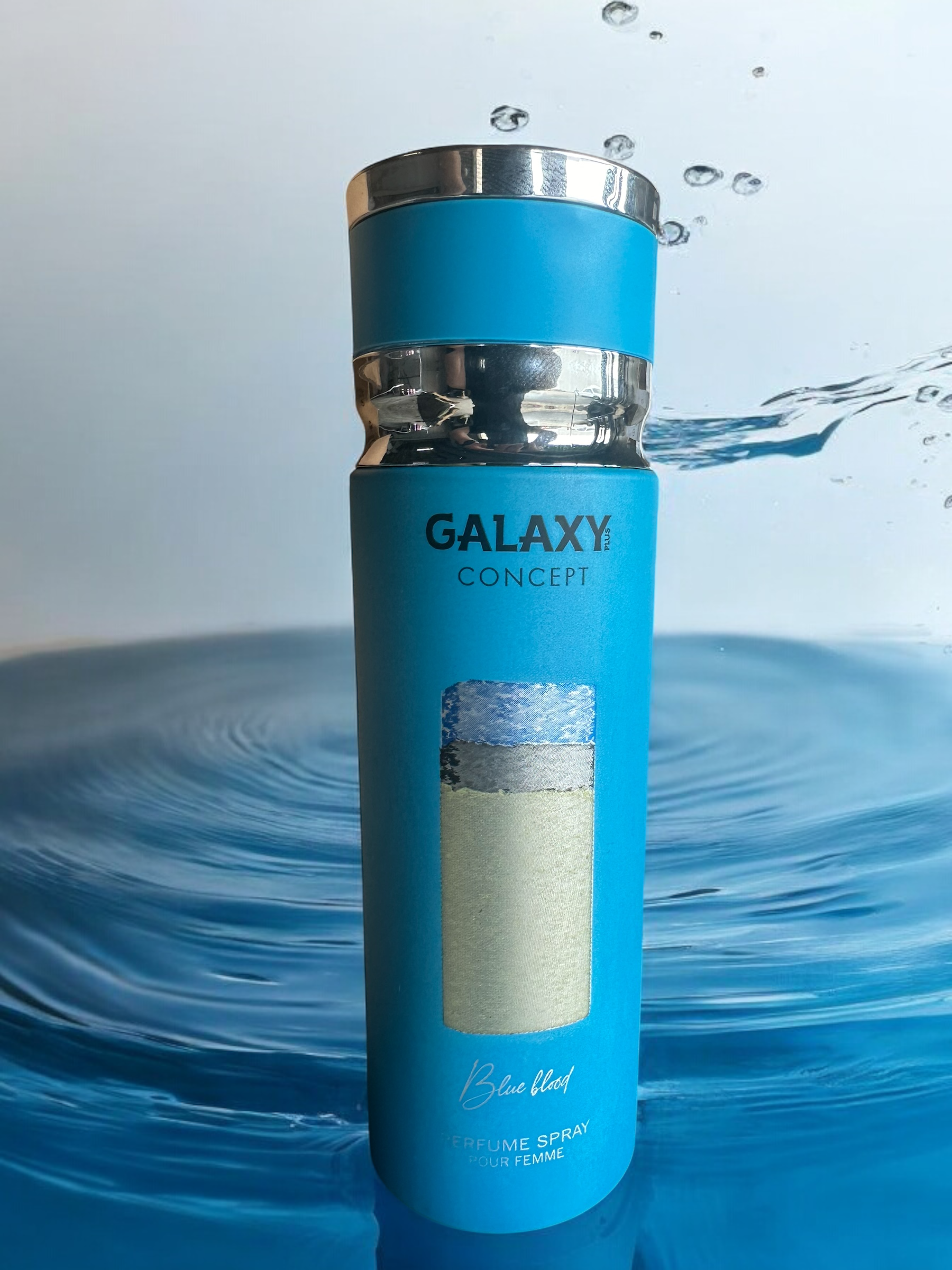 GALAXY BODY SPRAY BLUE BLOOD 12 UNIDADES