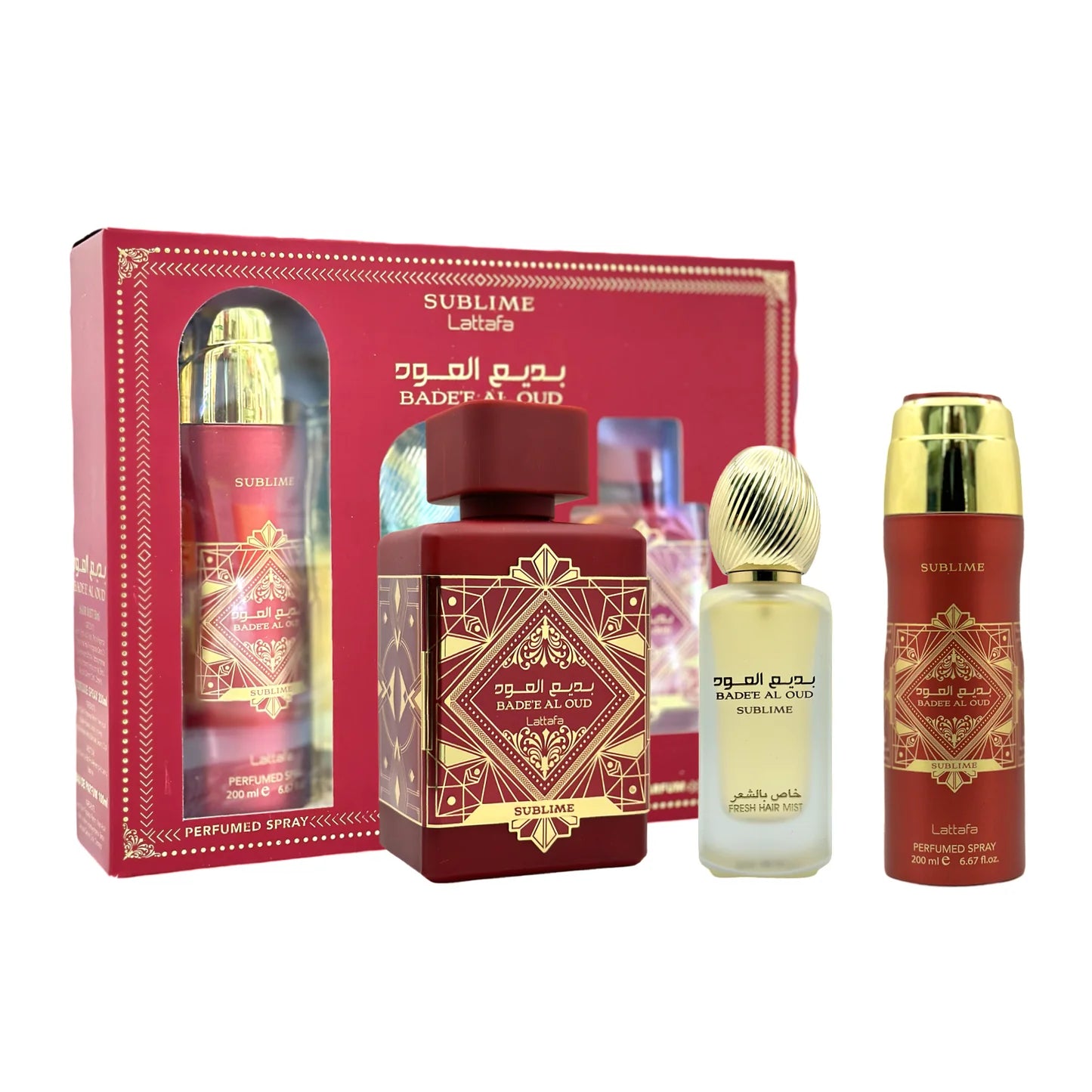 SET BADEE AL OUD SUBLIME LATTAFA✔️