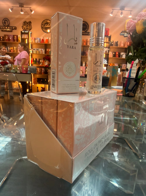 YARA Roll on Perfume Oil By Lattafa 10 ML ( 12 pcs )
