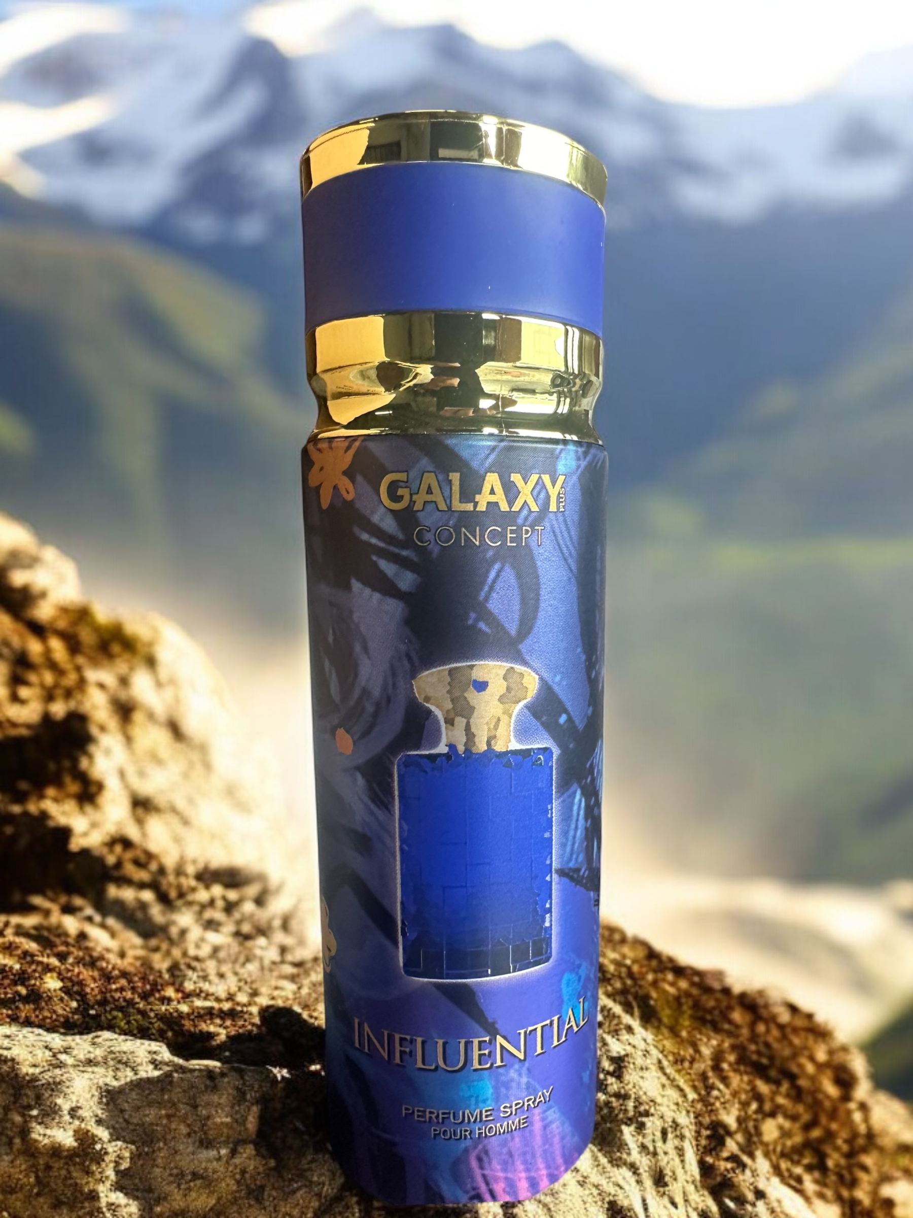 BODY SPRAY GALAXY INFLUENTIAL 12 UNIDADES