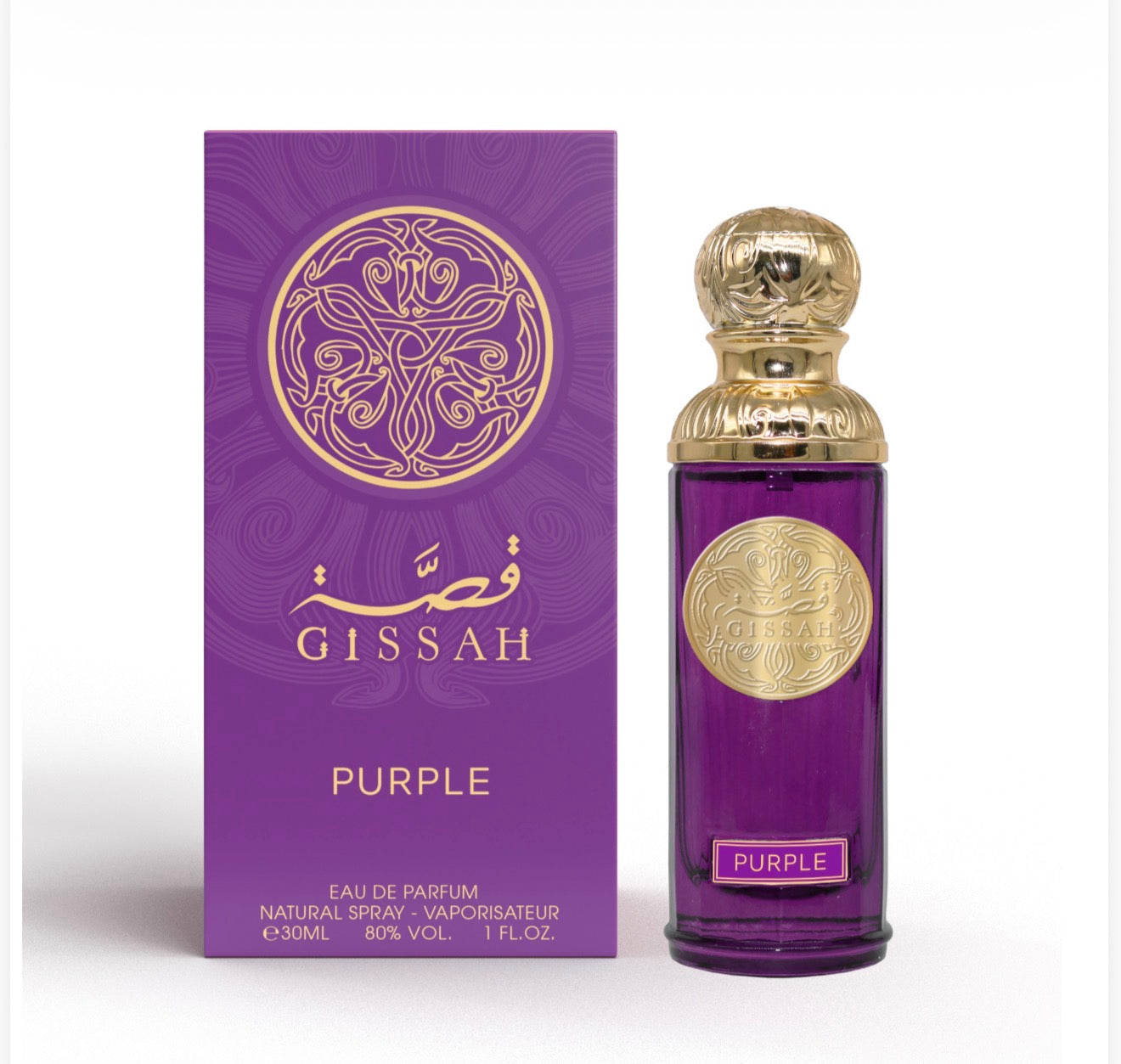 12 PIEZAS PERFUME GISSAH PURPLE 30ml