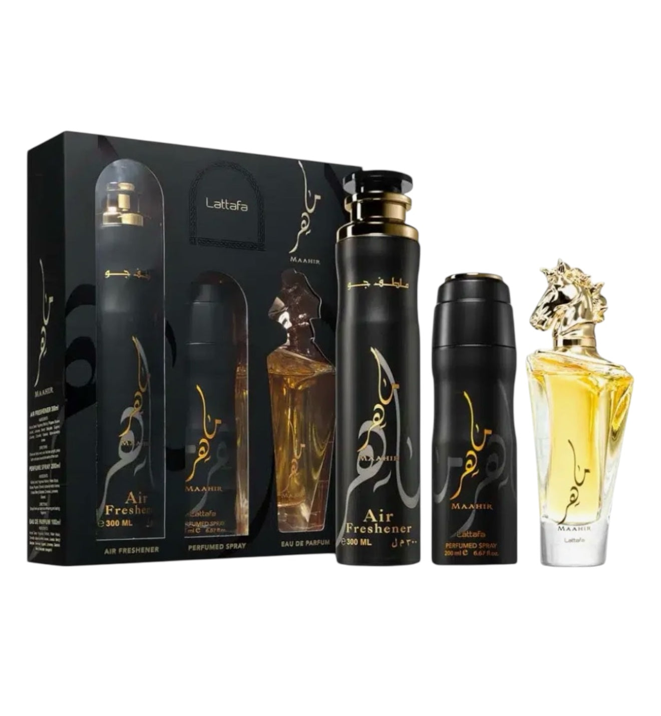 SET MAAHIR LATTAFA 3 PIEZAS