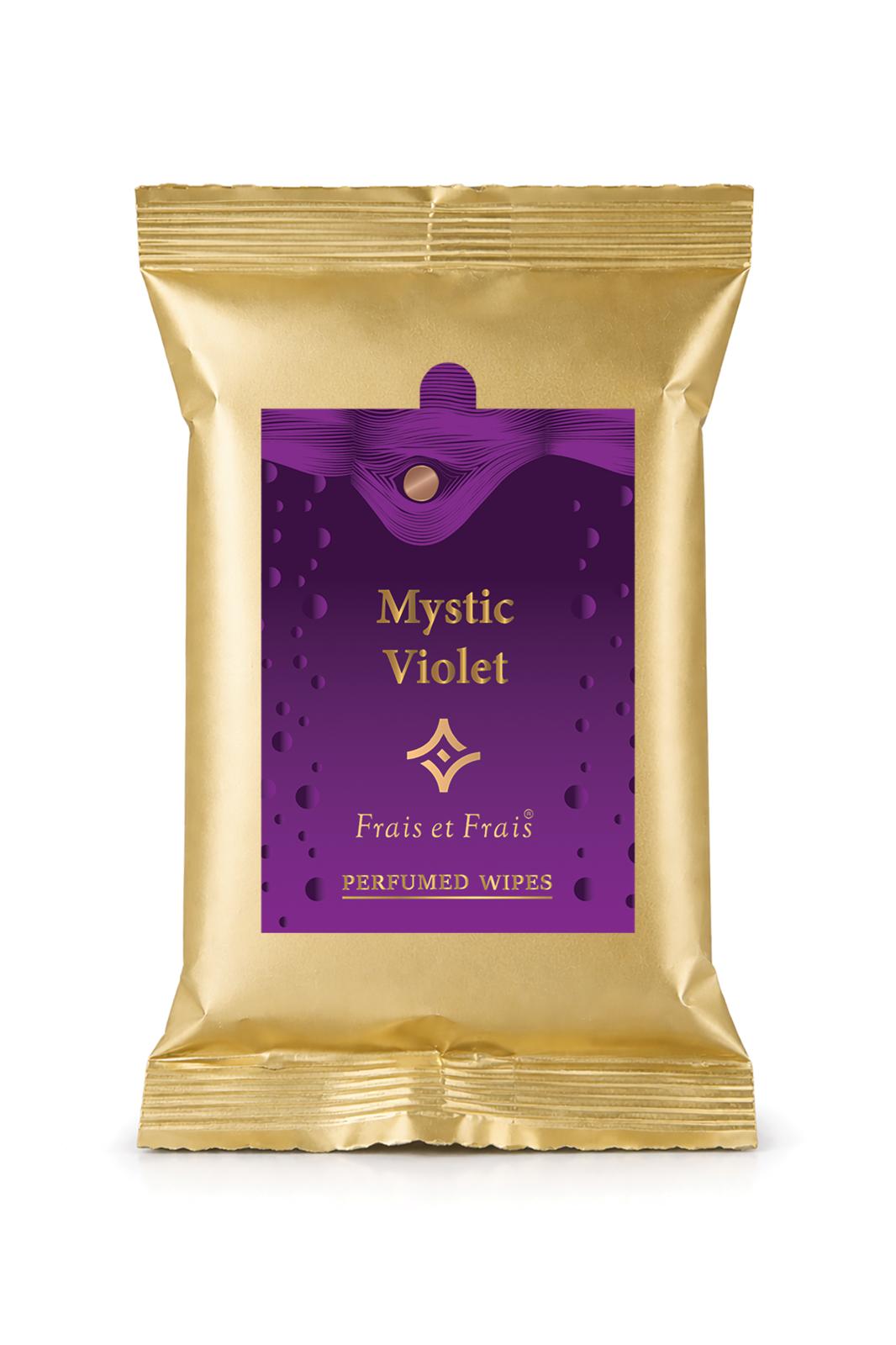 PERFUMED WIPES MYSTIC VIOLET 12 UNIDADES