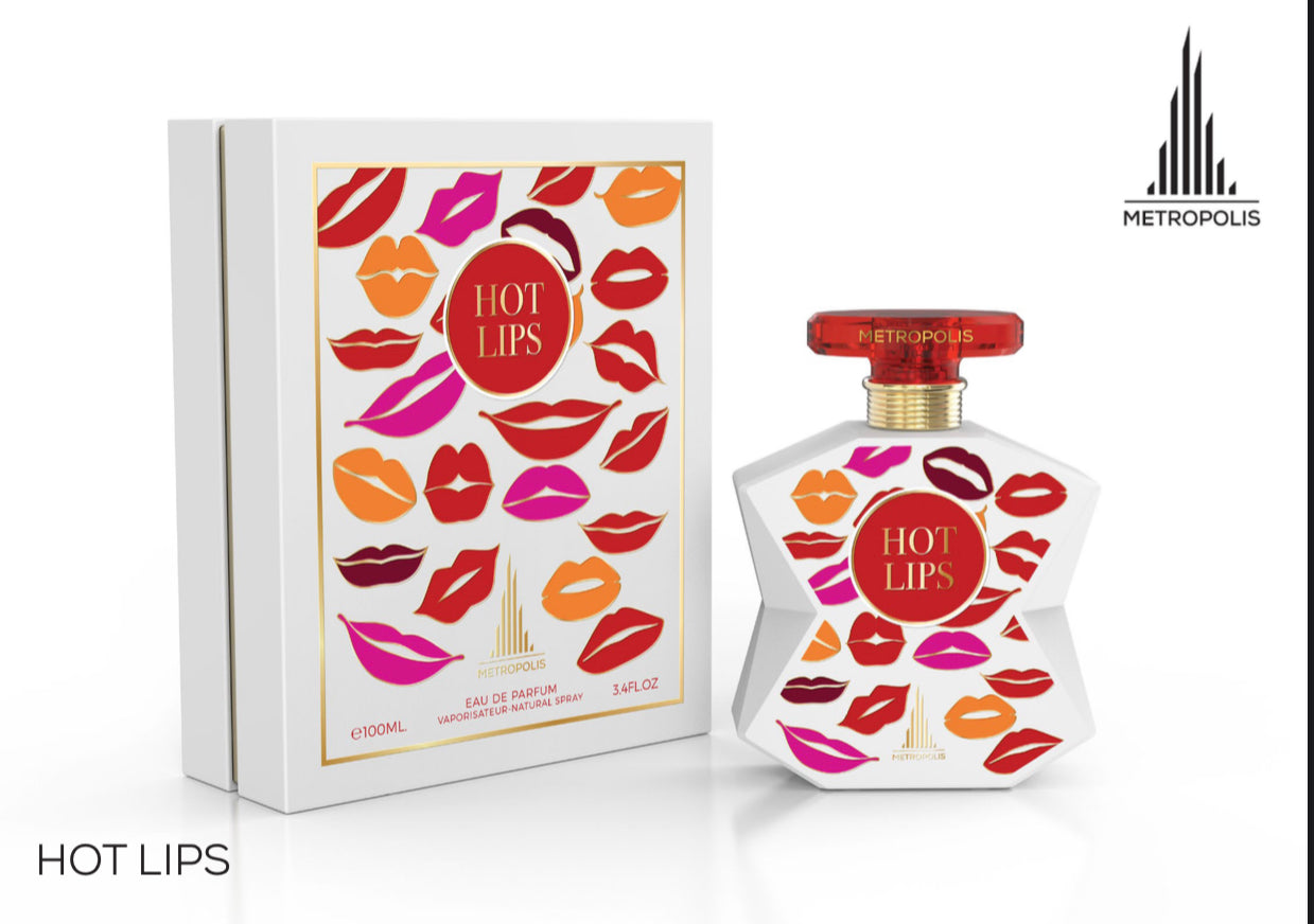 Metropolis Hot Lips (Unisex) – 100ML     Inspired by: (   Bond No.9 New York Nolita Eau de Parfum)▫️