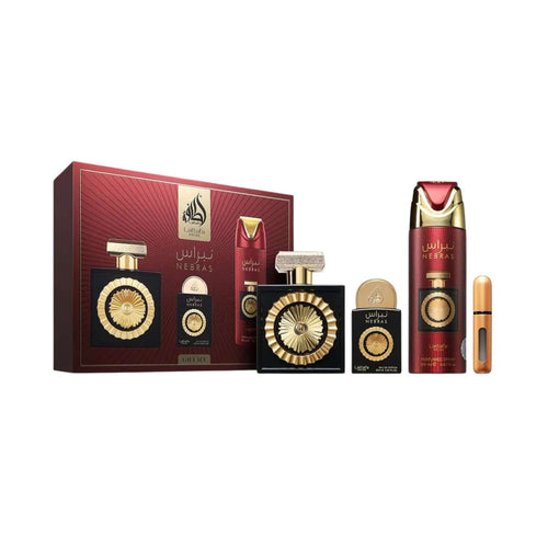 GIFT SET NEBRAS LATTAFA 4 PCS
