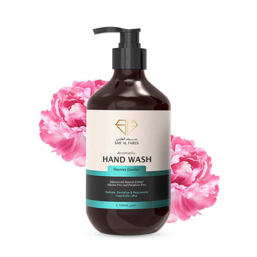 AROMATIC HAND WASH PEONIES GARDEN 500ML
