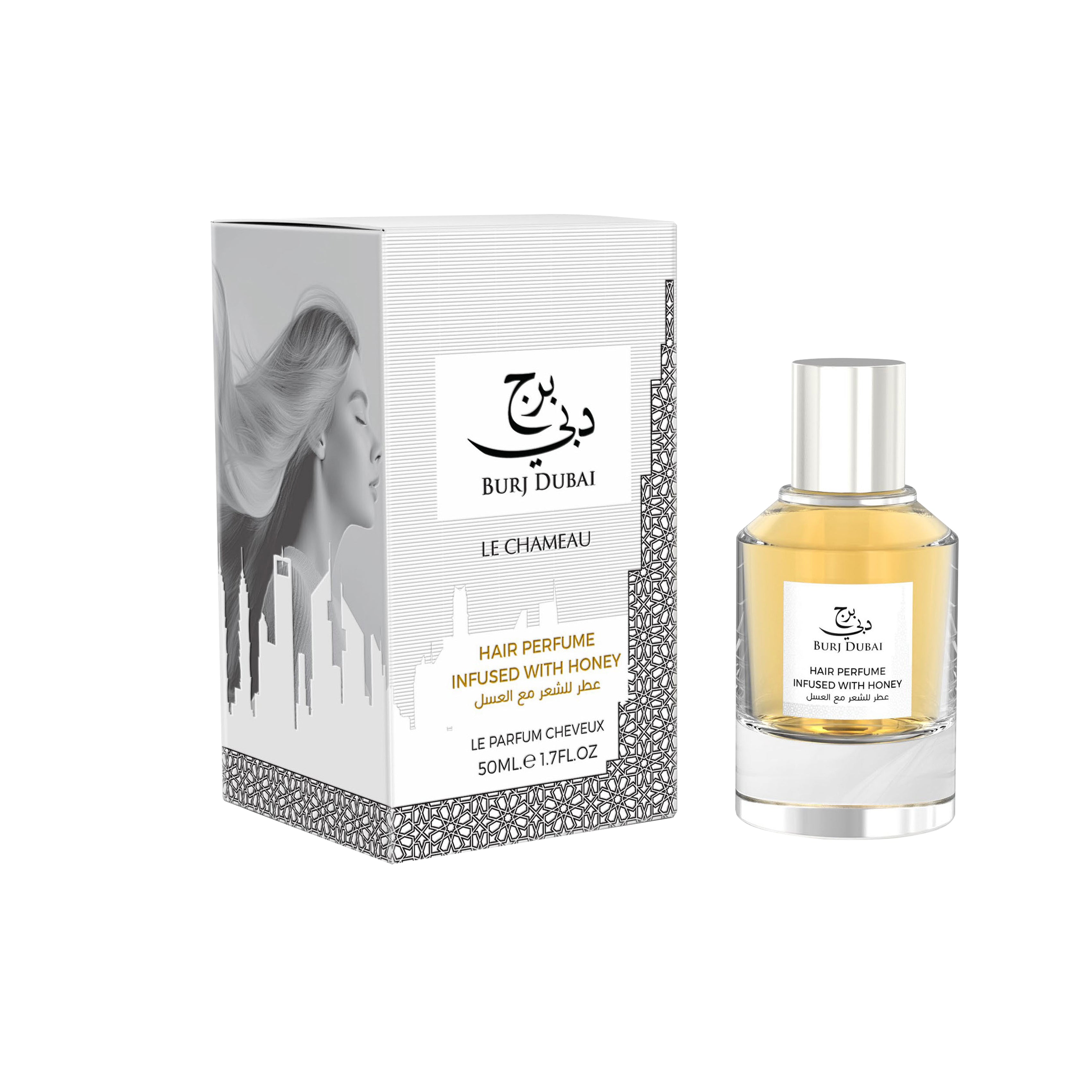 BURJ DUBAI HAIR PERFUME INFUSED WITH HONEY