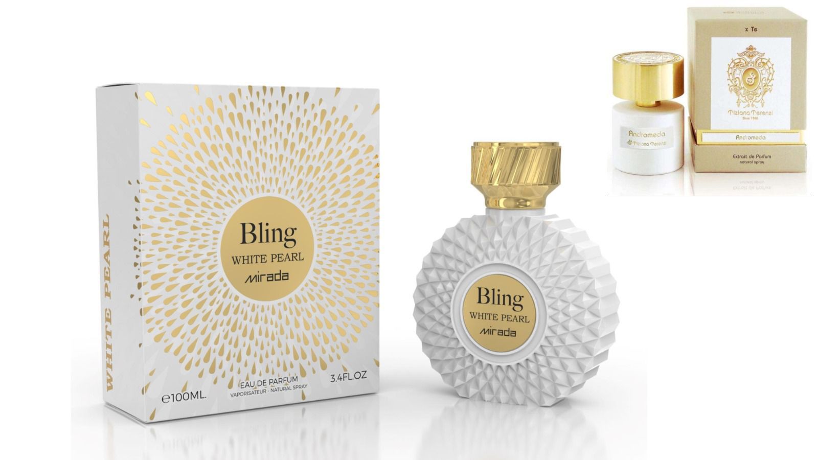 Bling White Pearl (Pour Femme) - 100ML Edp by mirada✔️