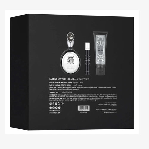 Fakhar 3 pcs Gift Set Lattafa