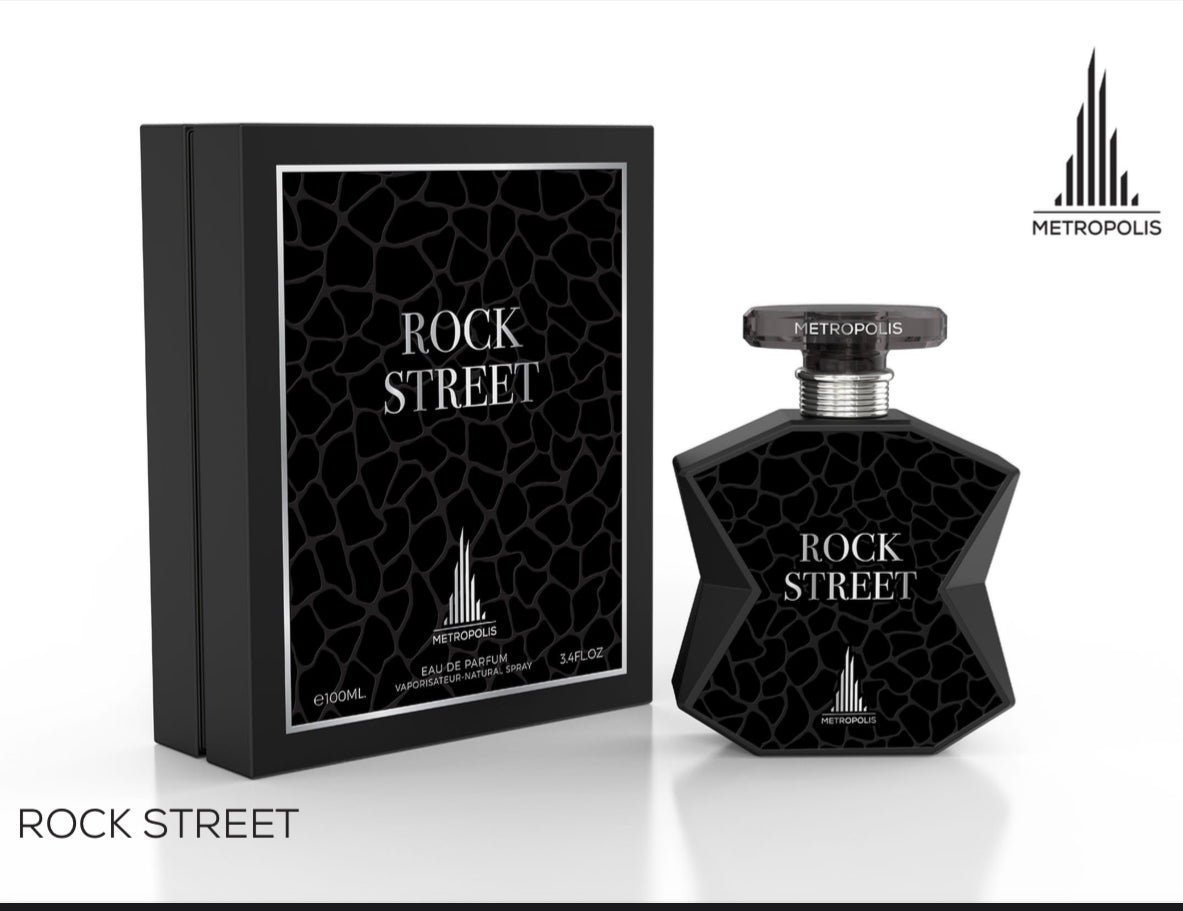 Metropolis Rock Street (Unisex) – 100ML ( Inspired by: lafayette street▫️