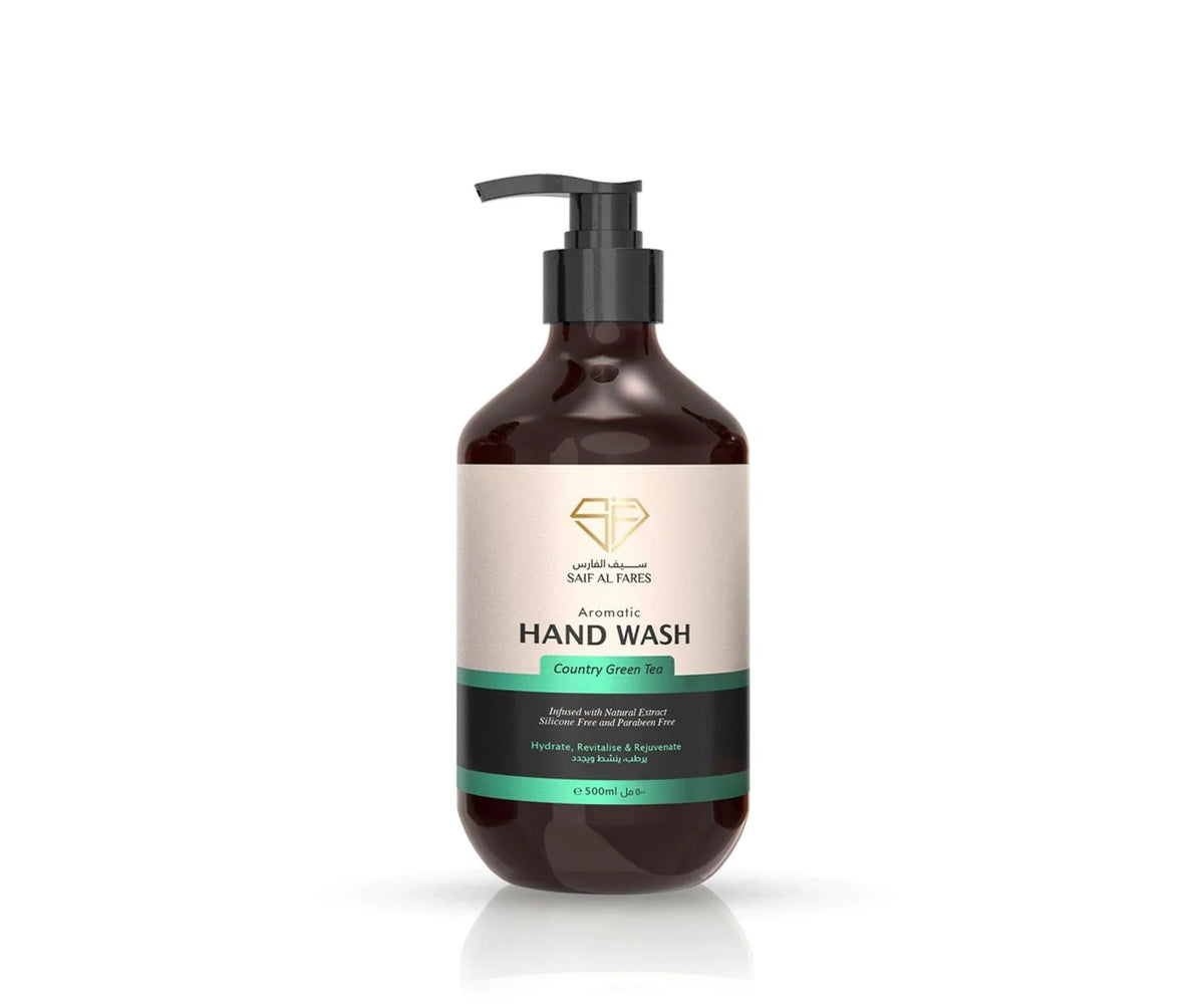 AROMATIC HAND WASH COUNTRY GREEN TEA 500ML