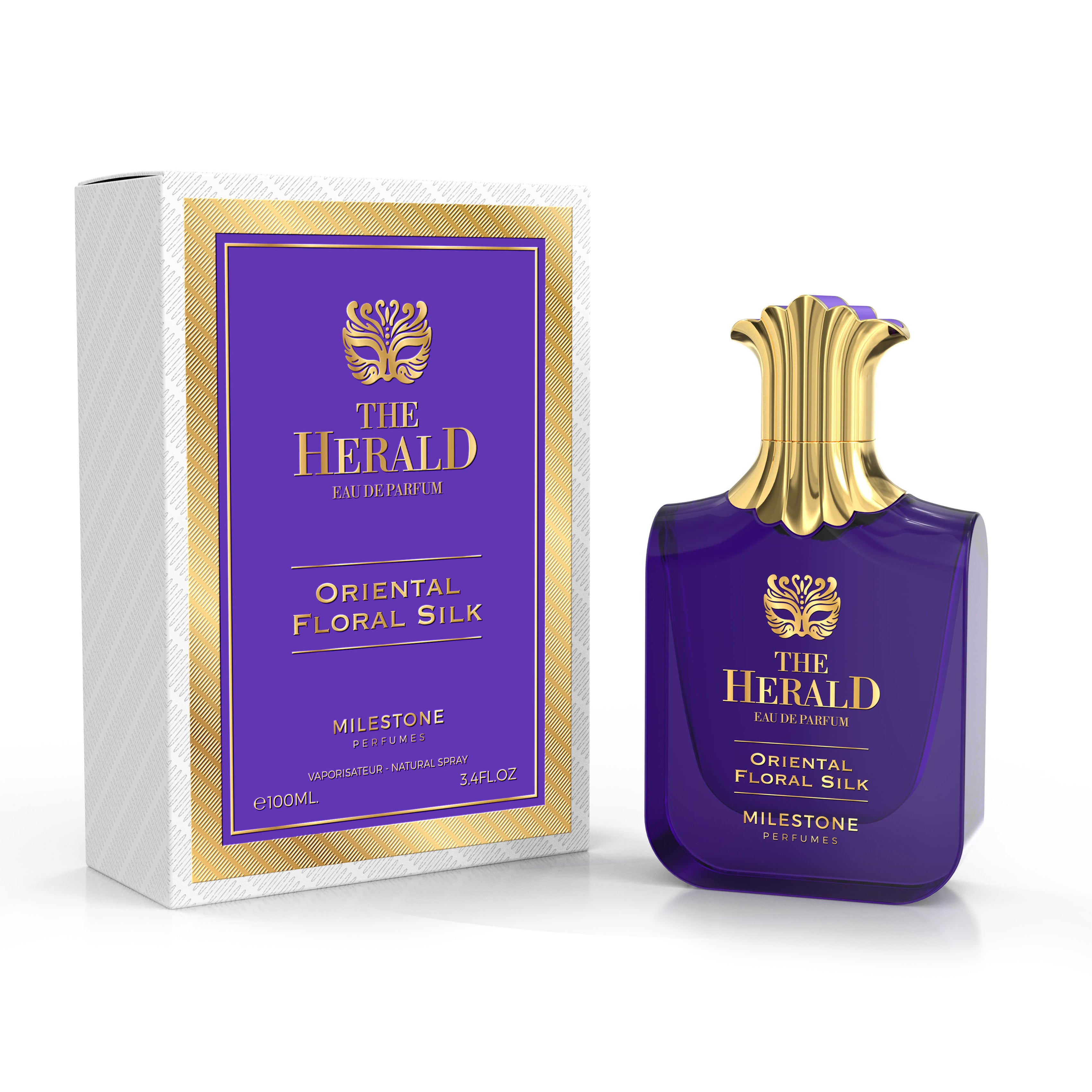 The Herald Oriental Floral Silk | Eau De Parfum 100ml | by Milestone Perfumes