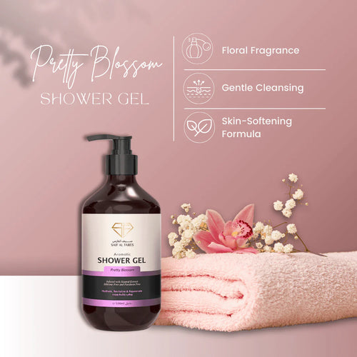 AROMATIC SHOWER GEL PRETTY BLOSSOM 500ML