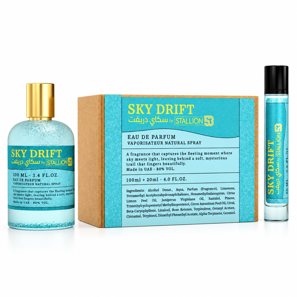 STALLION 53 SKY DRIFT 100ml + 20ml EMPER