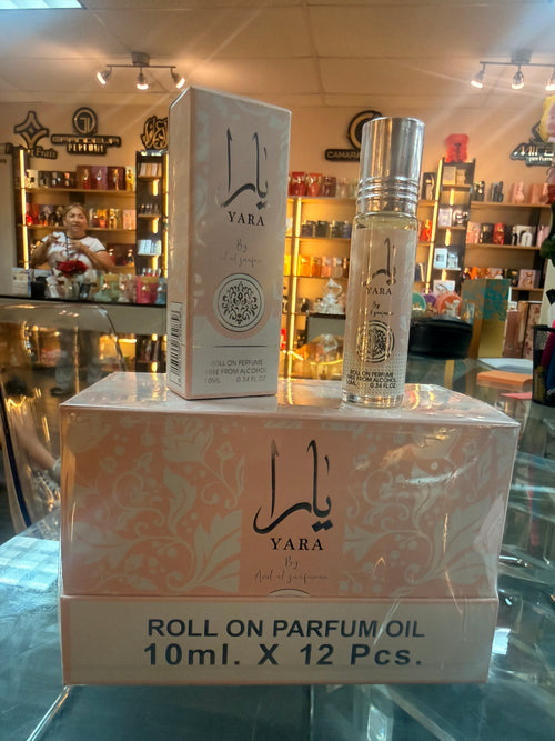 YARA Roll on Perfume Oil By Lattafa 10 ML ( 12 pcs )
