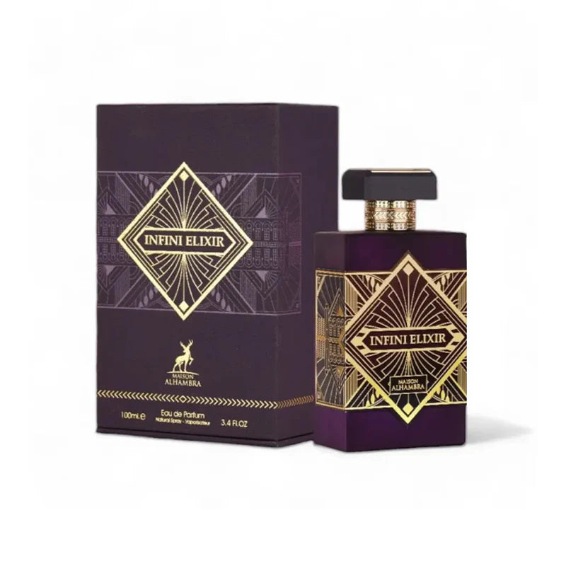 INFINI  ELIXIR MAISON ALHAMBRA  ( Inspired by: Initio Parfums Prives  Side Effect )