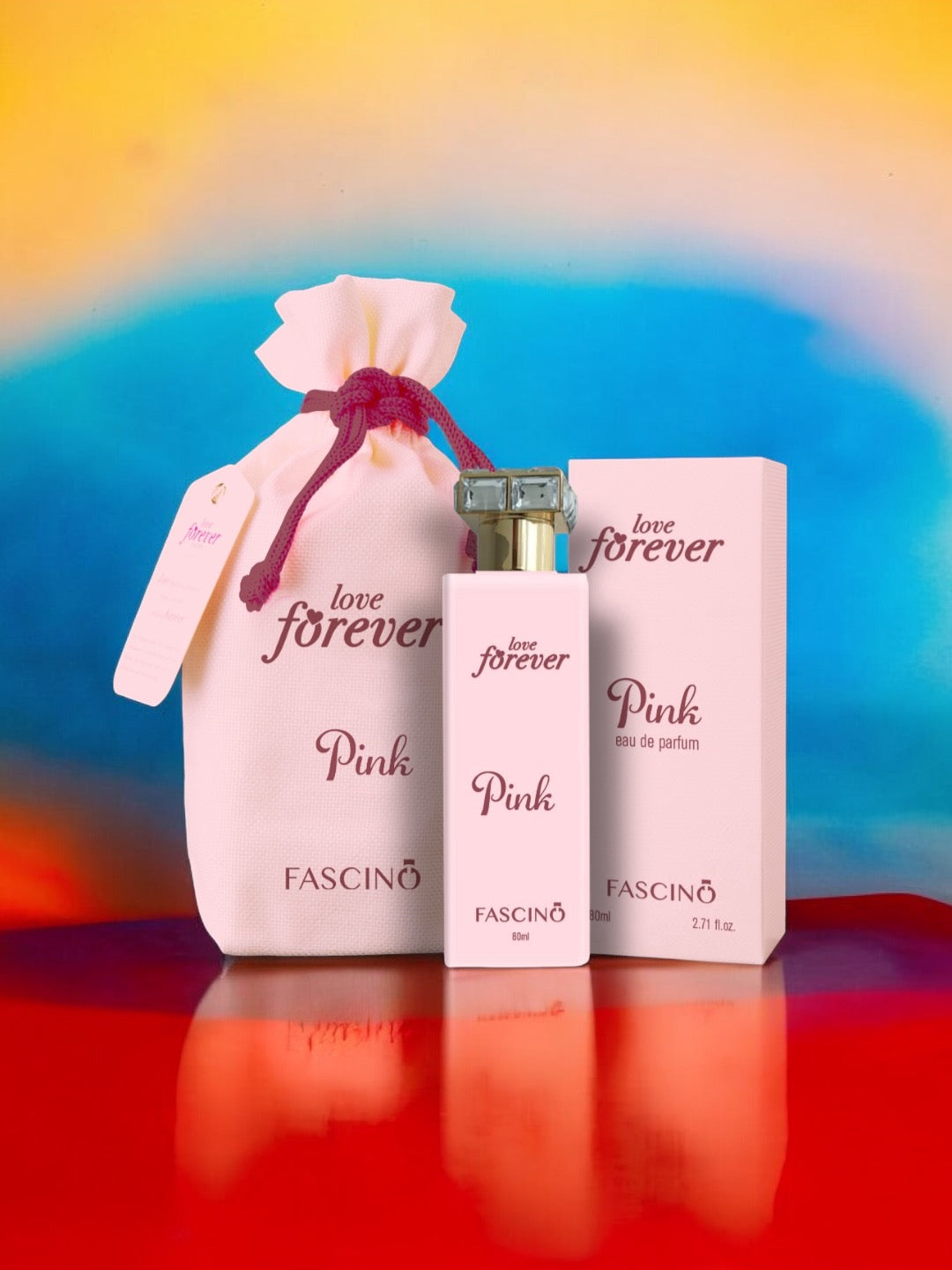 LOVE FOREVER PINK FASCINÓ EAU DE PARFUM 80ml