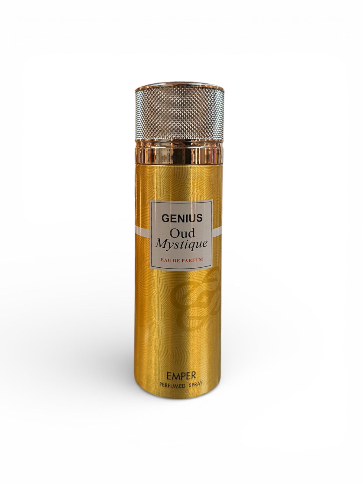 BODY SPRAY GENIUS OUD MYSTIQUE 12 UNIDADES