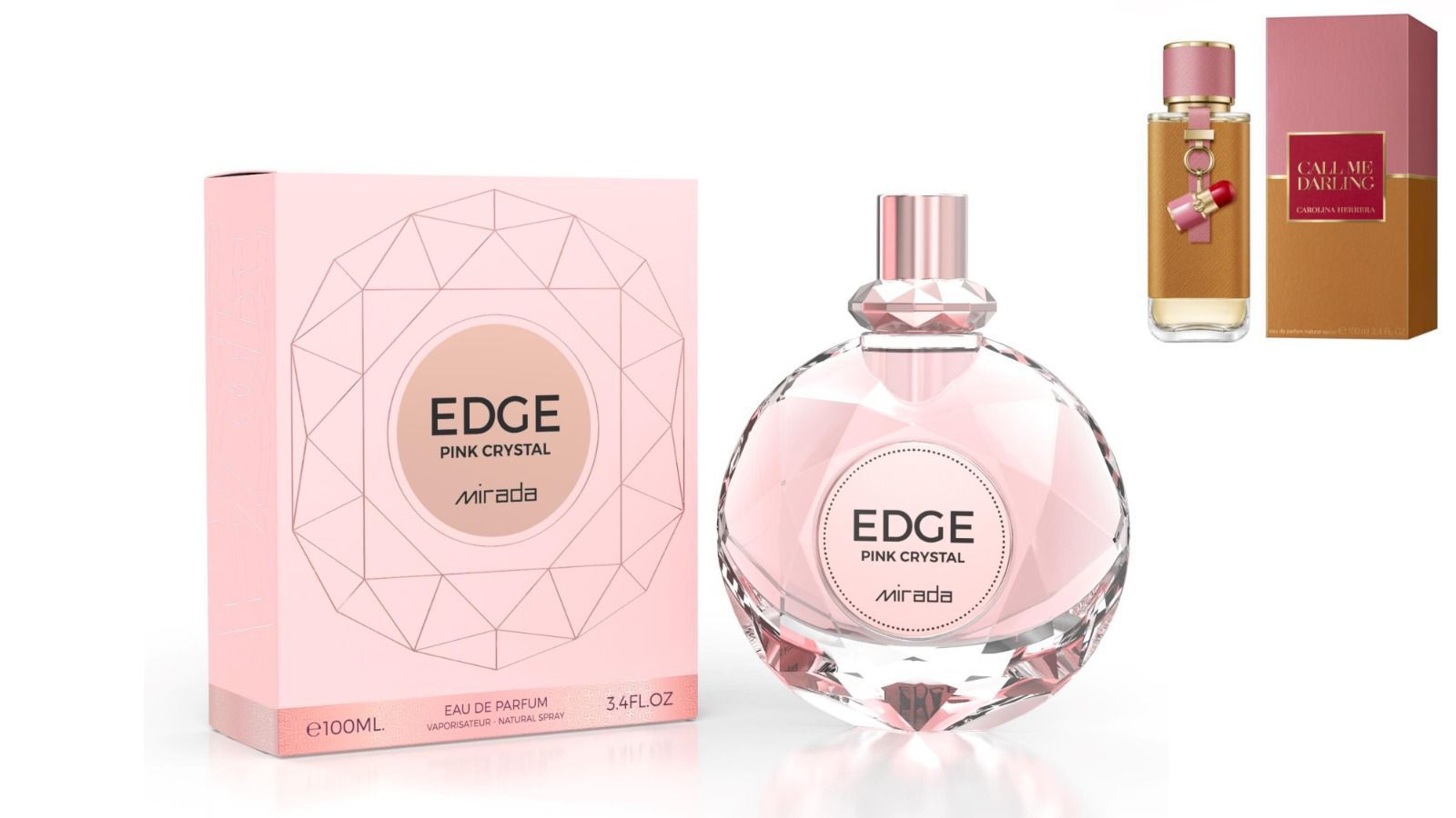 Edge Pink Crystal (Pour Femme)✔️