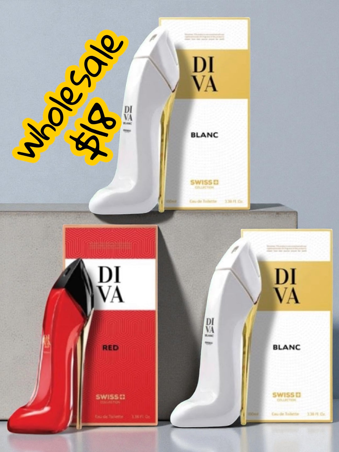 SET 3 DIVA 100ml C/U