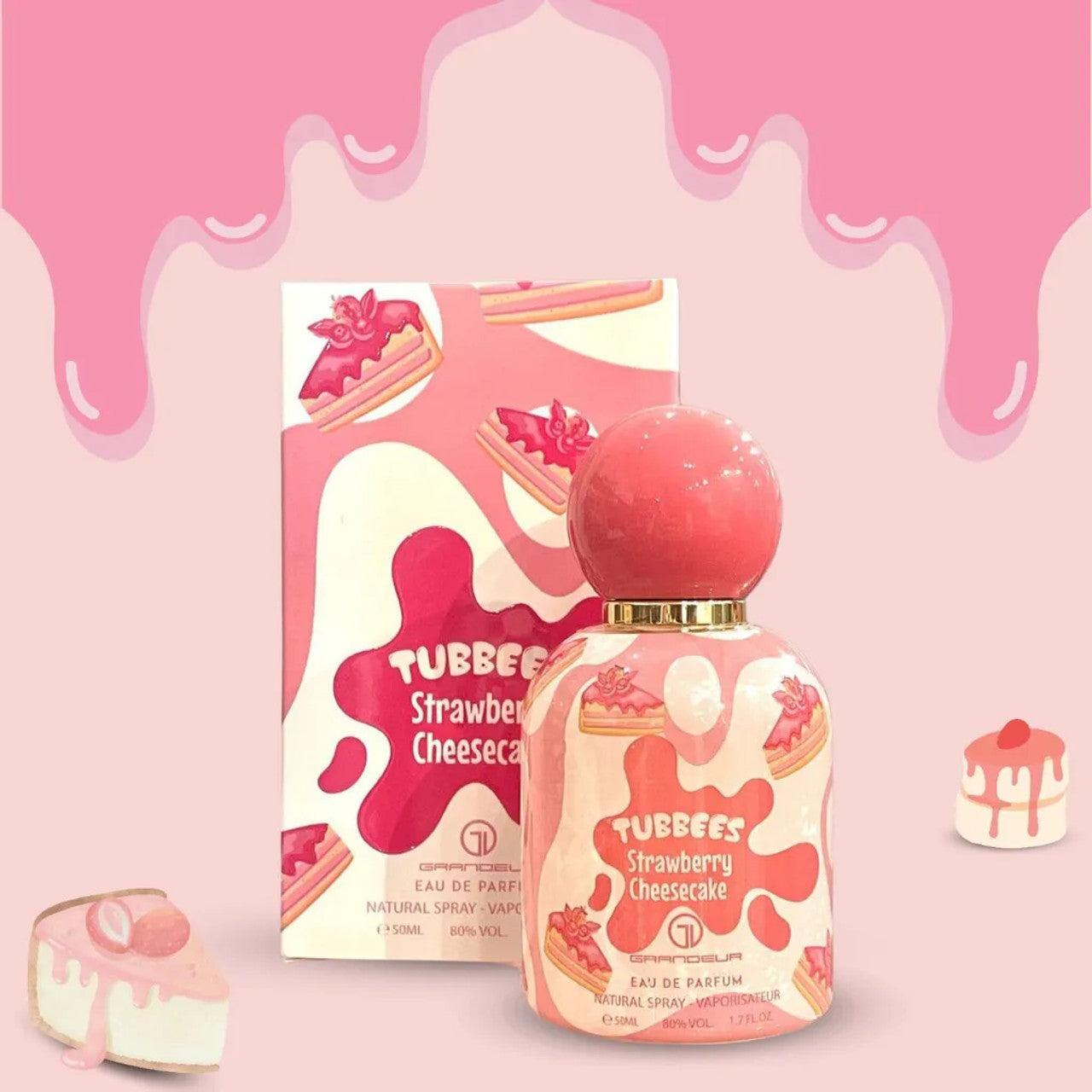 GRANDEUR TUBBEES - STRAWBERRY CHEESECAKE 50ml