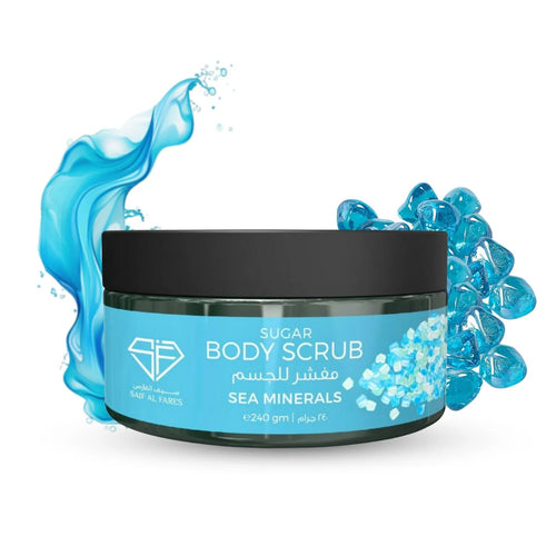 SUGAR BODY SCRUB SEA MINERALS 240GM