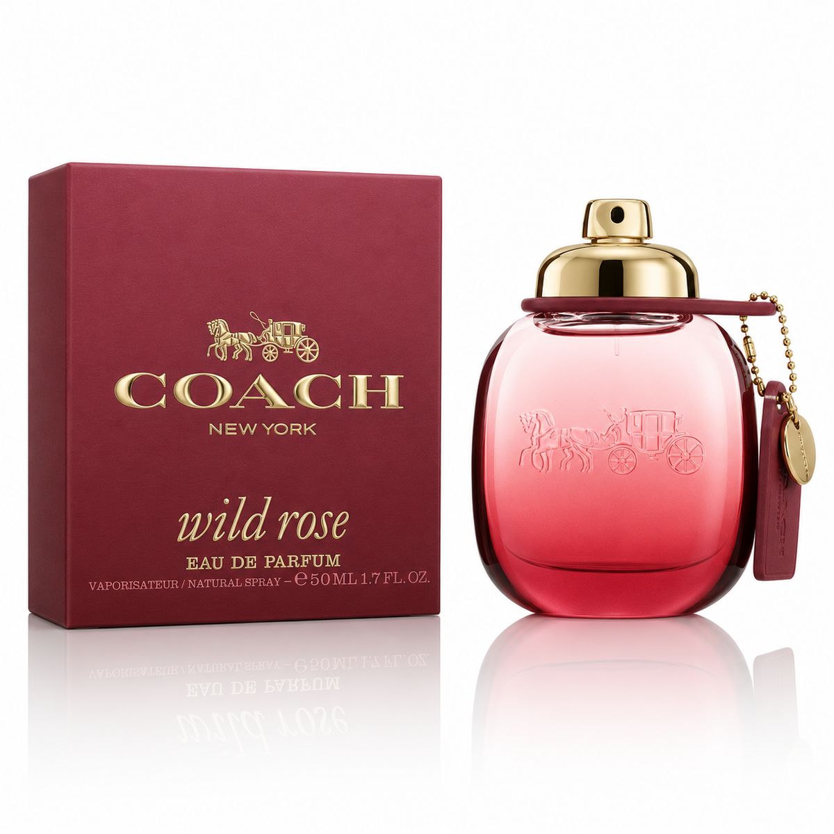 COACH WILD ROSE EAU DE PARFUM 1.7oz Woman